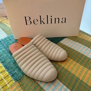 Beklina Ribbed Flat Mules